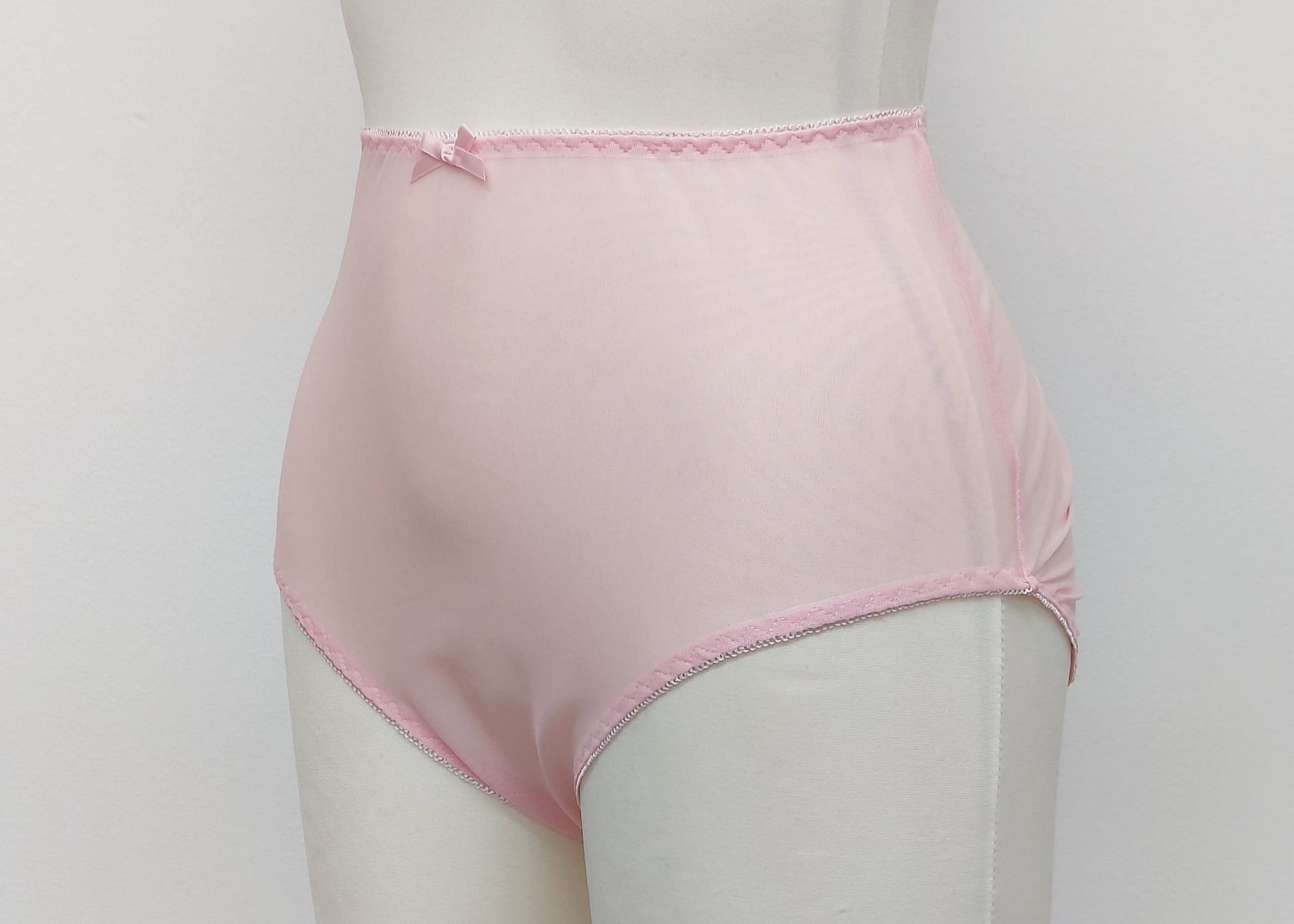 pink sheer high waist Irma panties