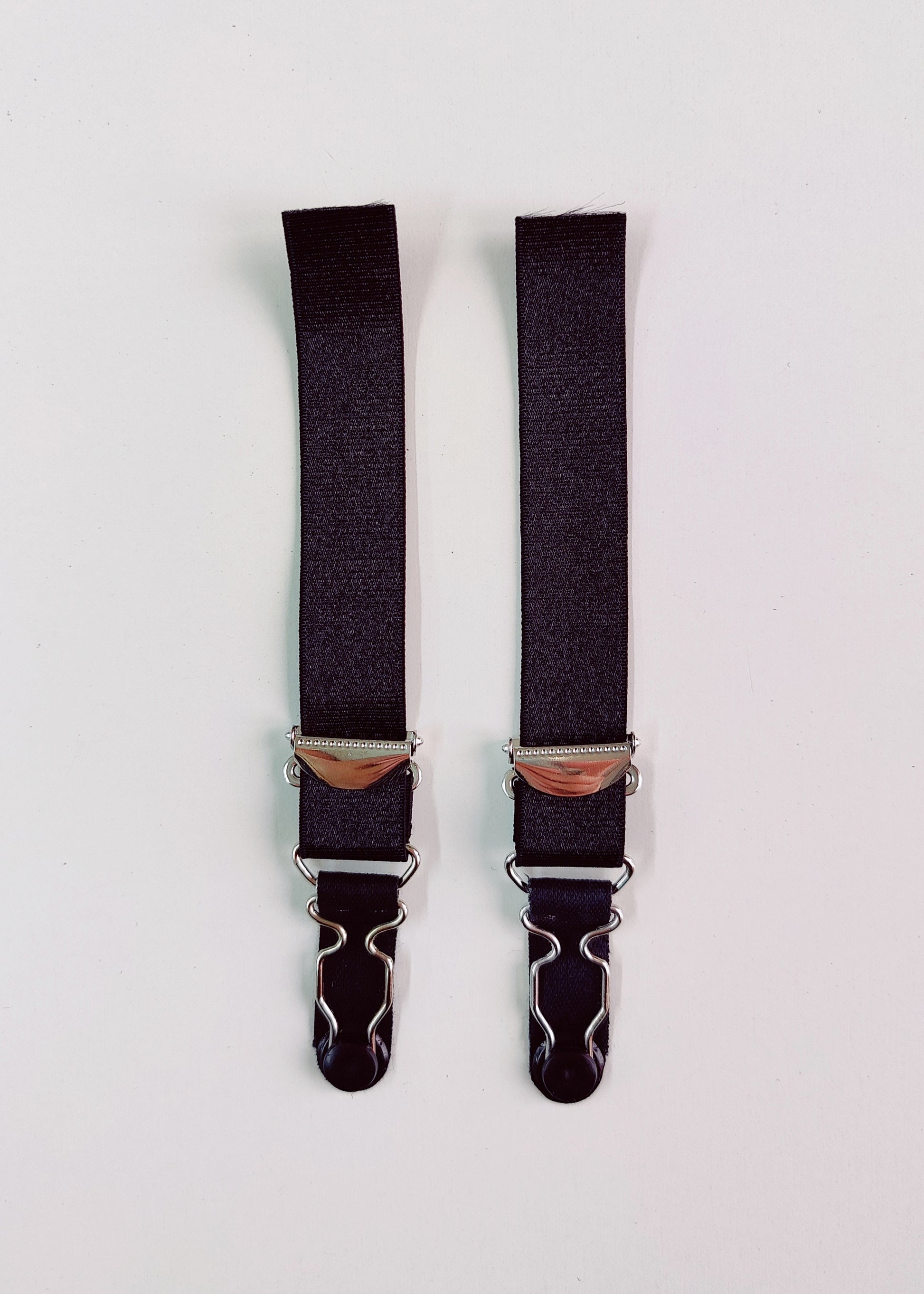 black sew on garter straps, suspender straps