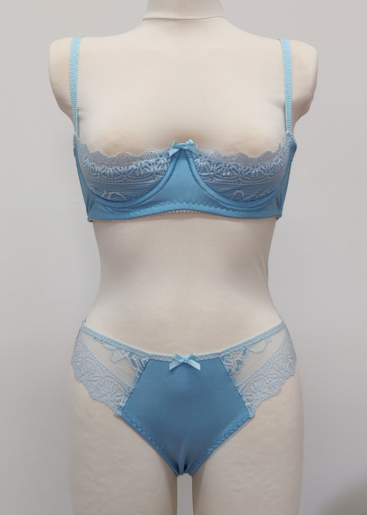 Light Blue Lingerie Set