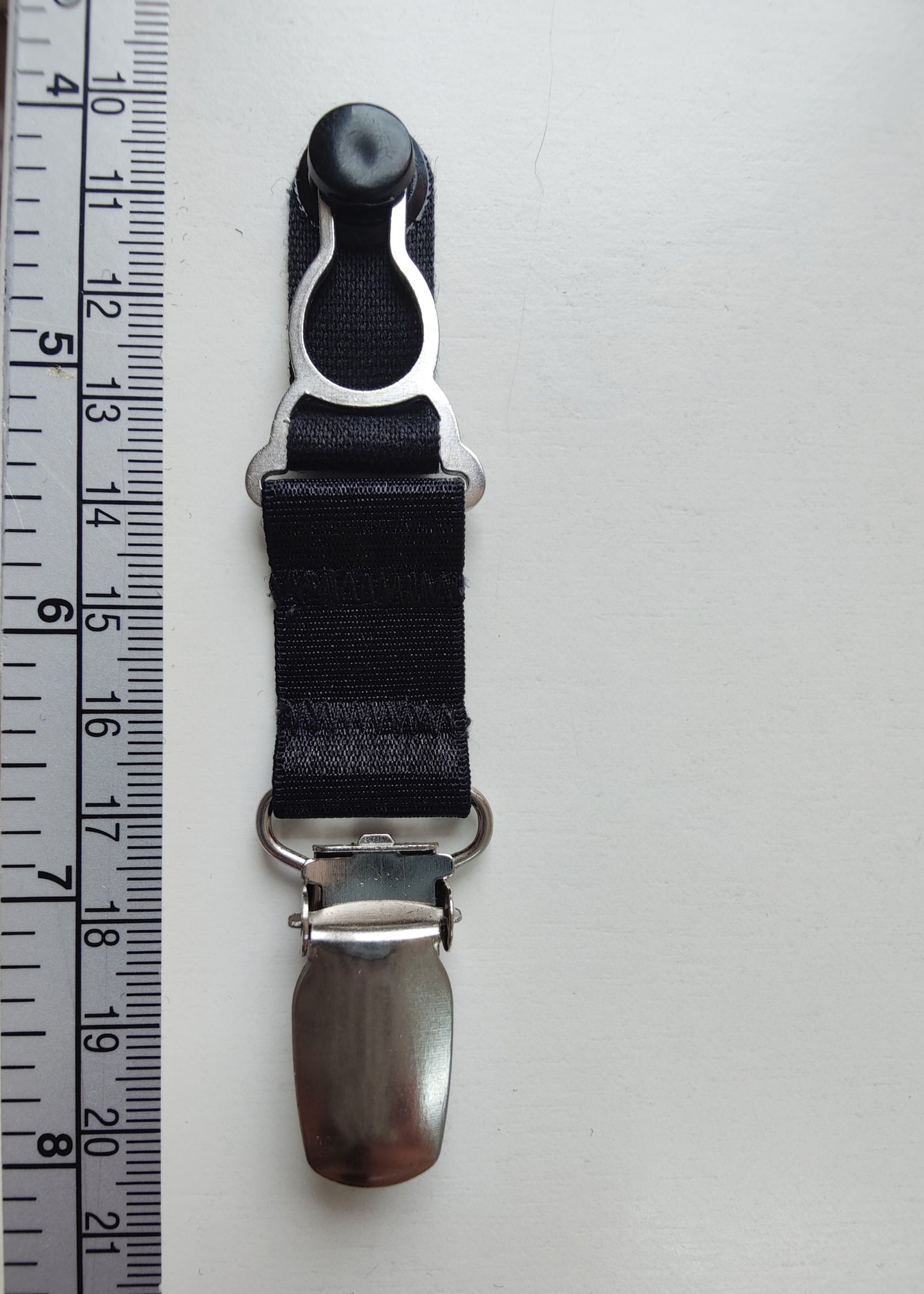 Clip-On Suspender Straps, Set of 2, 10cm/4 inch long