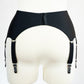 Black SCARLETT Garter Belt size M