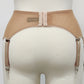 Black, Beige or White Sheer LULA Garter belt, Transparent Suspender Belt