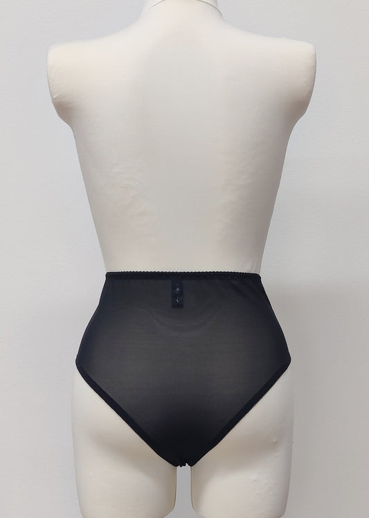 Sheer MAYA Panties Moderate back Coverage and High-cut Leg