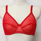 Red Sheer Full cup LILY Bra