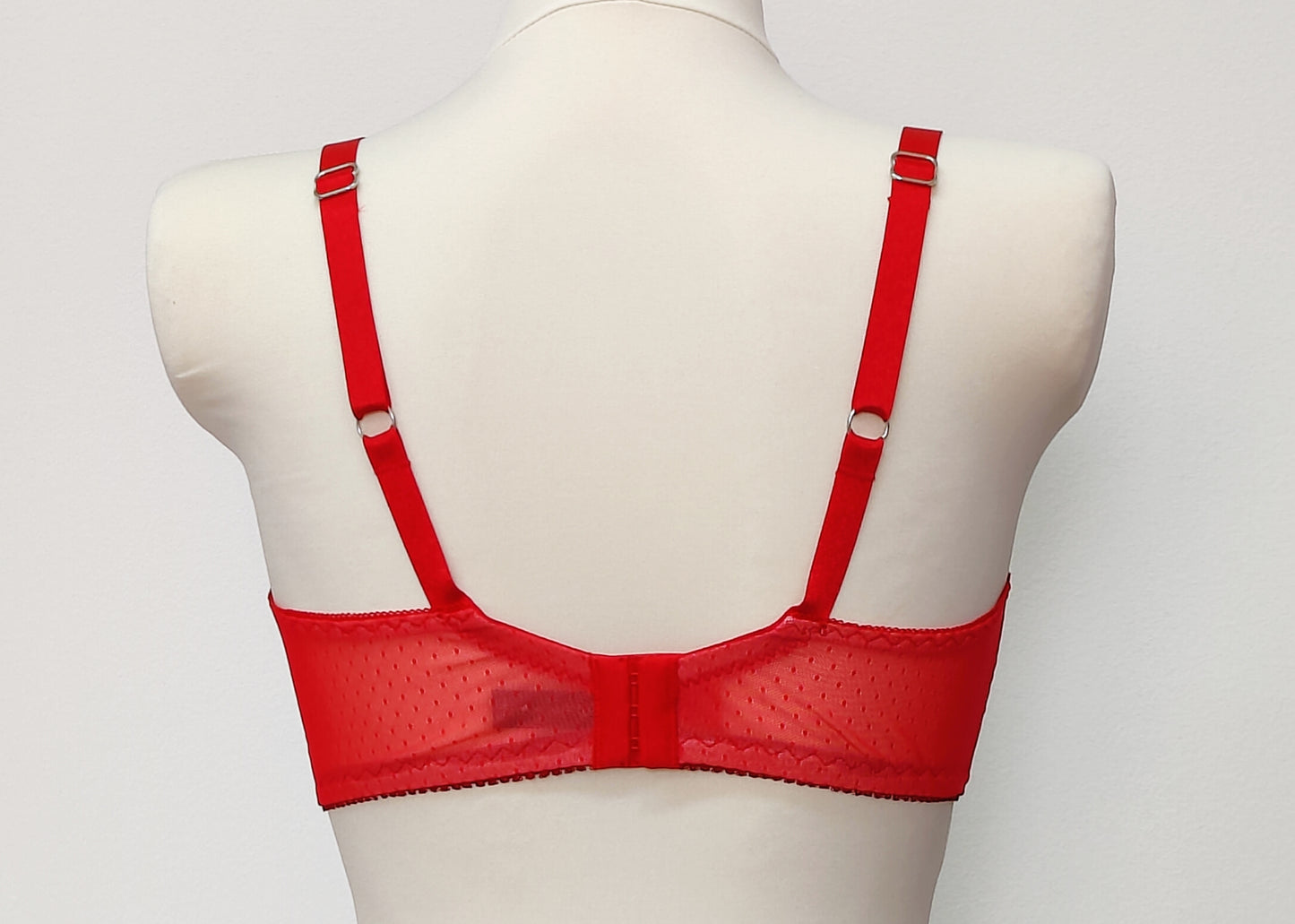 Red Sheer Full cup LILY Bra