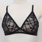 Black Sheer Lace CHLOE Bra Bralette