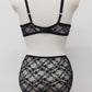 Black Sheer Lace CHLOE Bra Bralette