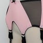 Breiter GRACE Strumpfgürtel in Lila, Magenta, Blau, Burgunderrot Größe XS-3XL