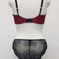 Zigi tanga with lace on the back and side panels
