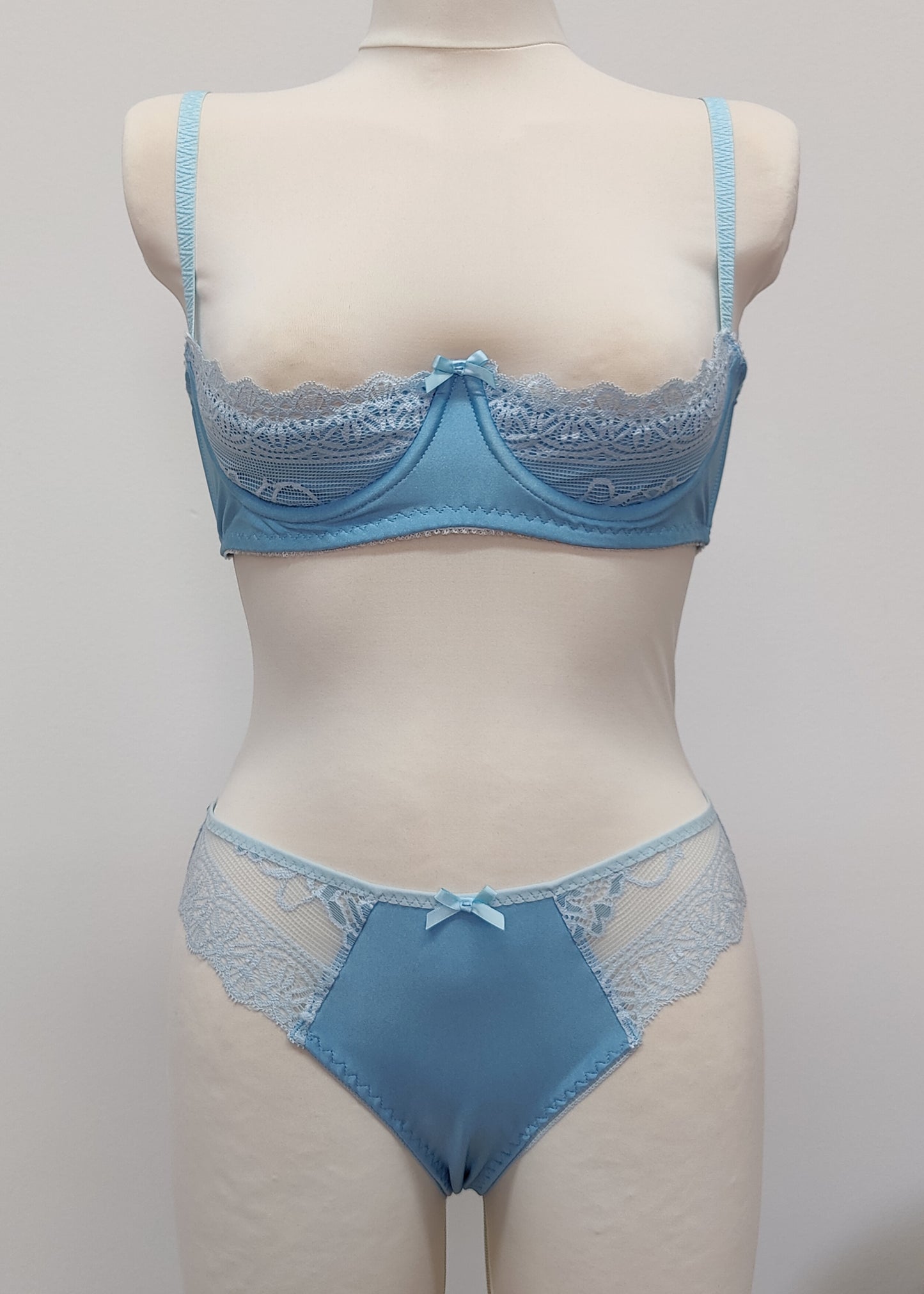 Light Blue Lingerie Set