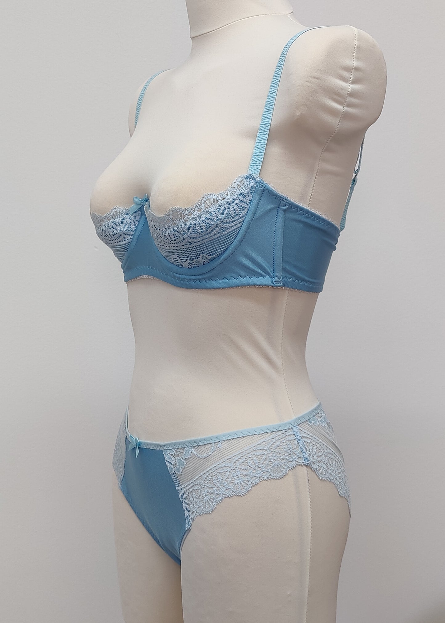 Light Blue Lingerie Set