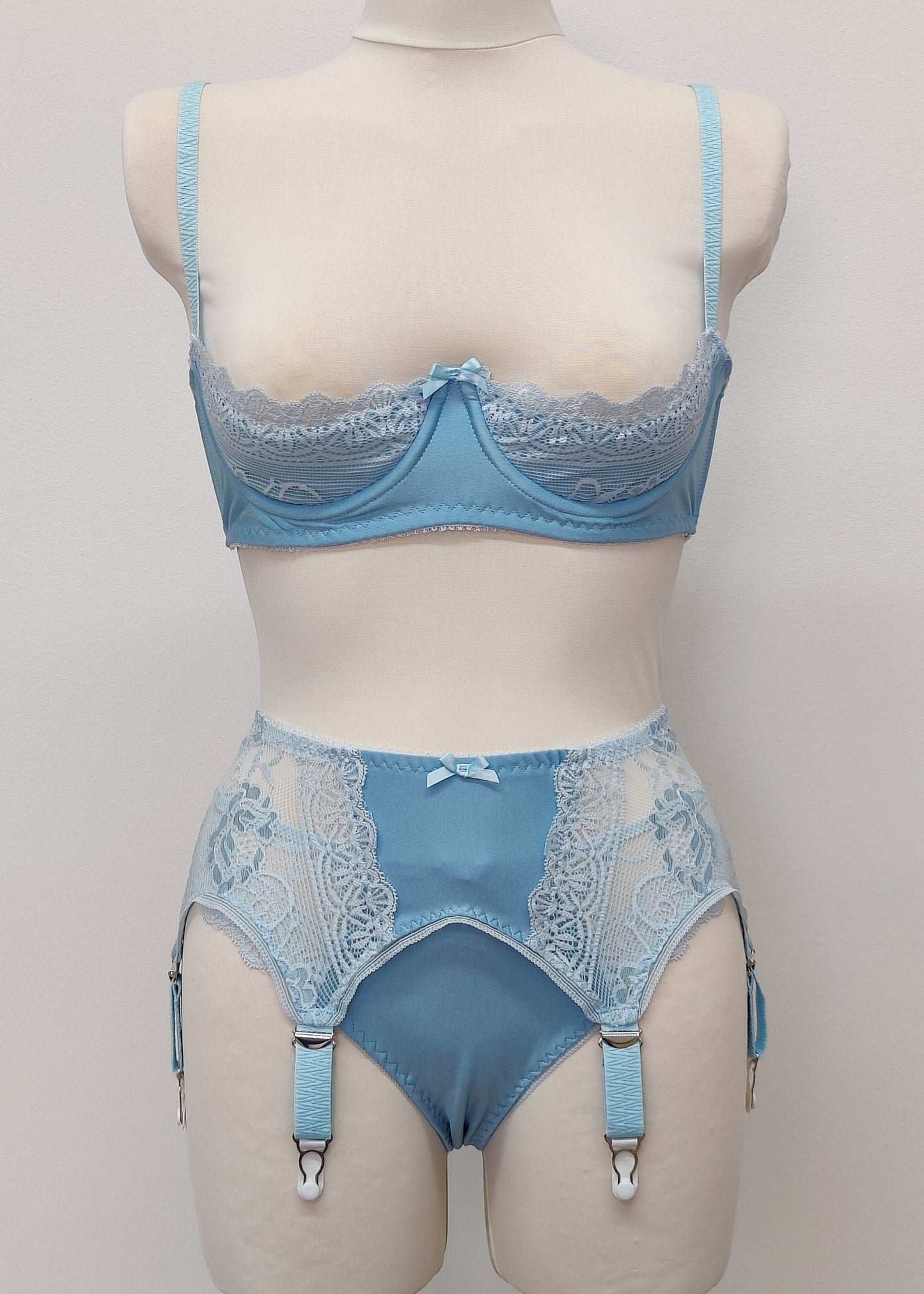 Light Blue Lingerie Set