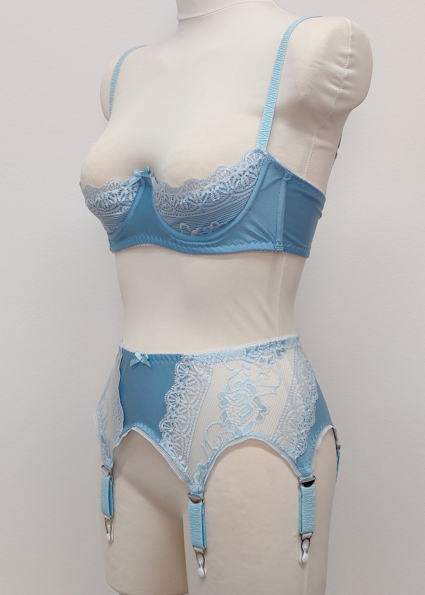 Light Blue Lingerie Set