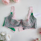 Pink Lace LUCY Quarter cup bra