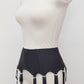 black classic retro style 10 strap Greta garter belt