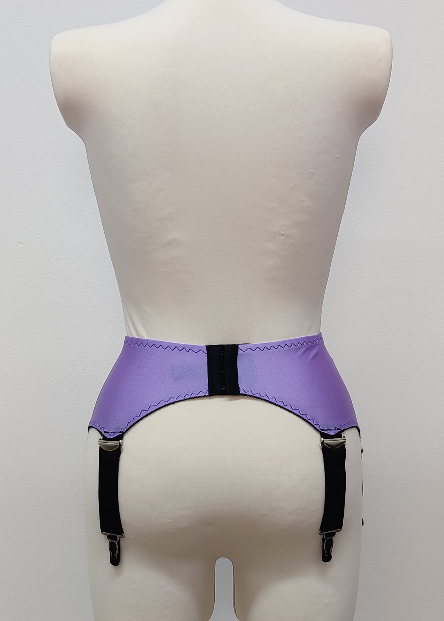 Wide 6 strap IRIS Garter Belt