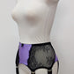 Black Lace LILIANE Garter Belt