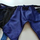 GRACE Wide V Style Garter belt in Purple, Magenta, Blue, Burgundy Size XS-3XL
