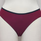 Classic Bikini, Tanga or High waist KIM Panties Burgundy red cotton S-XL