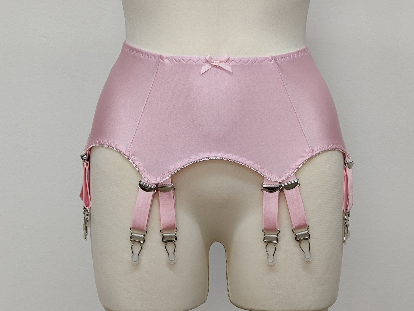 pink 12 strap garter belt