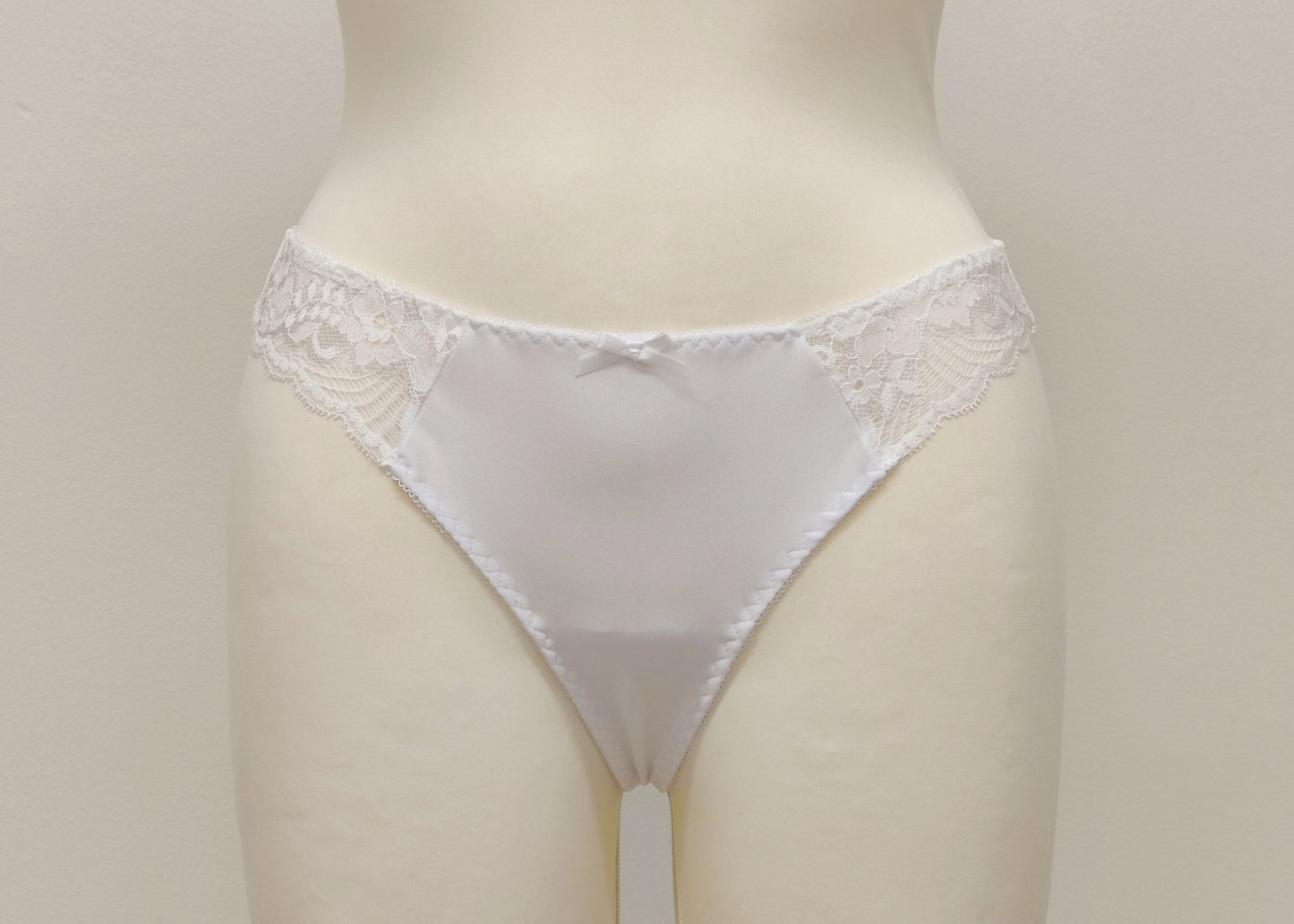 EVE Lace Thong Panties Black White Pink Beige Size XS-2XL