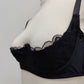 Black LUCY Open cup Lace bra